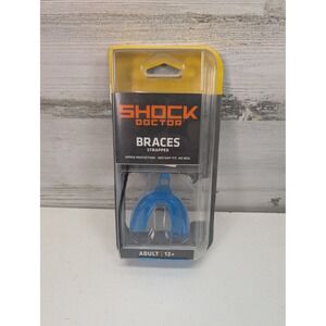Shock Doctor Braces Strapped Mouthguard Adult 12+ Sports Ortho Protection USA